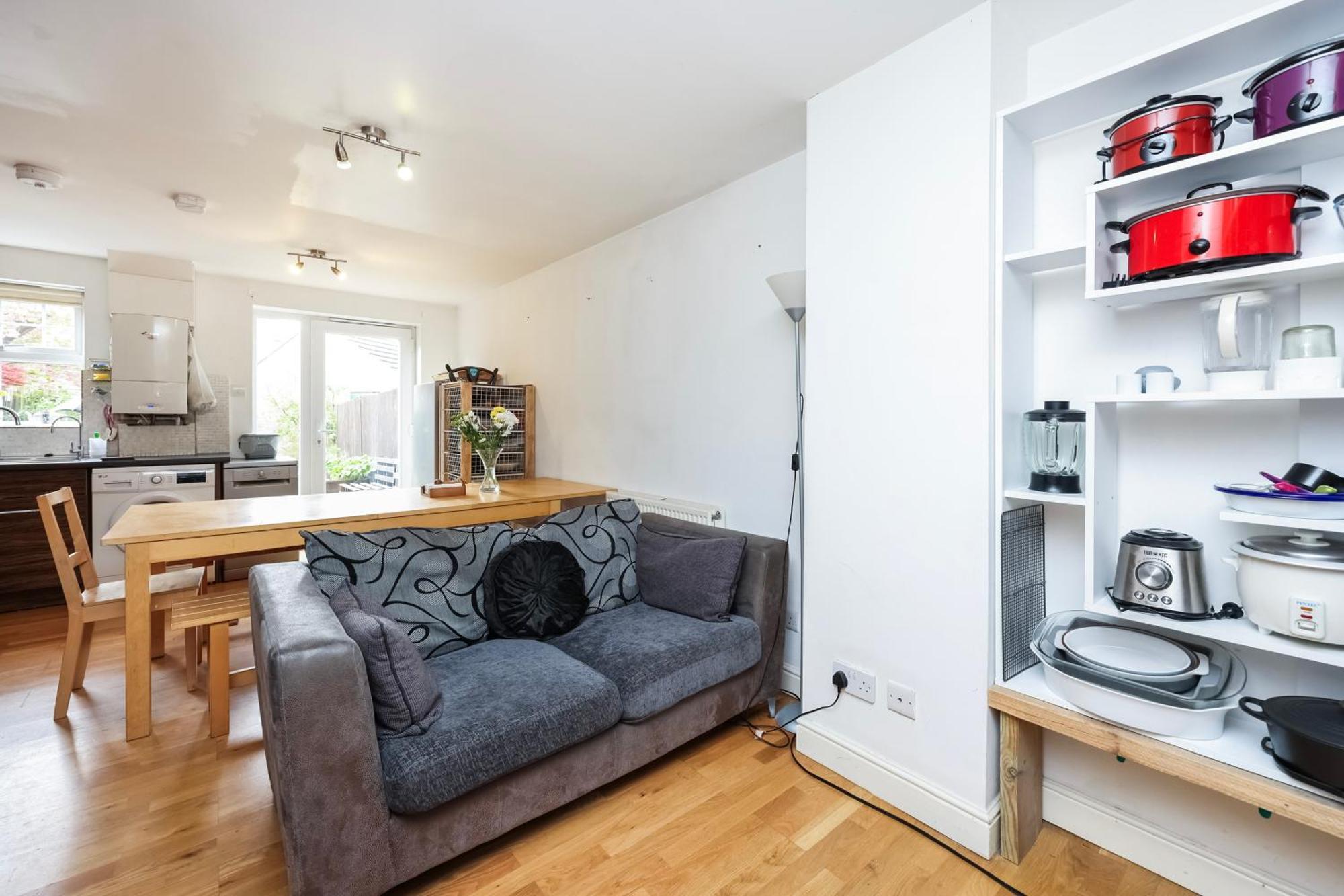 Vibrant Clapham Double Bedroom London Luaran gambar